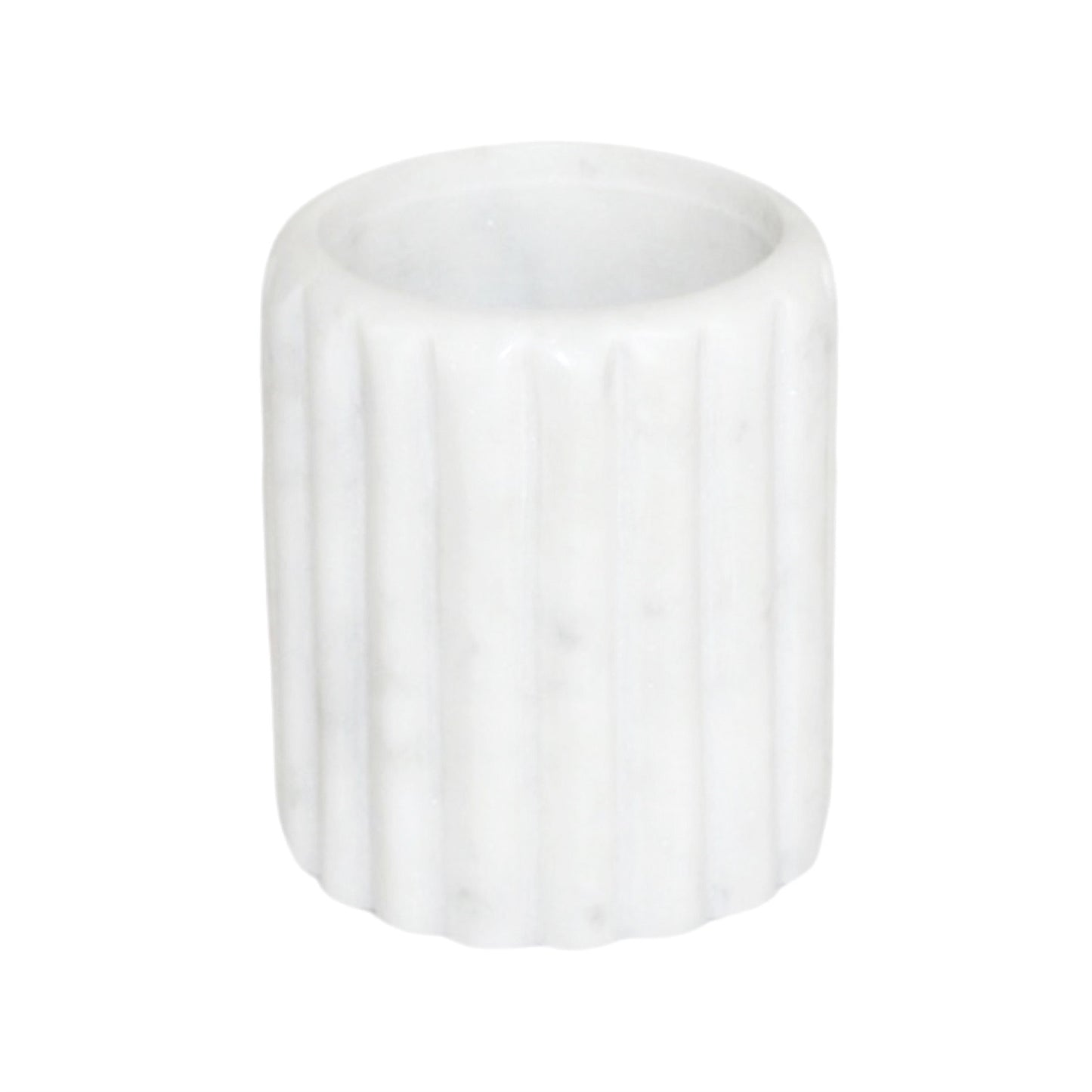 Marble Toothbrush, Makeup Holder with Grooving