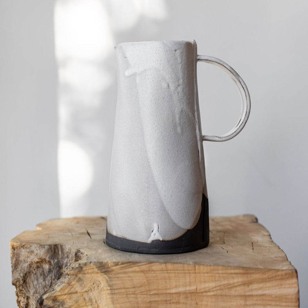 Rustic Pour Over Pitcher, Handmade in USA