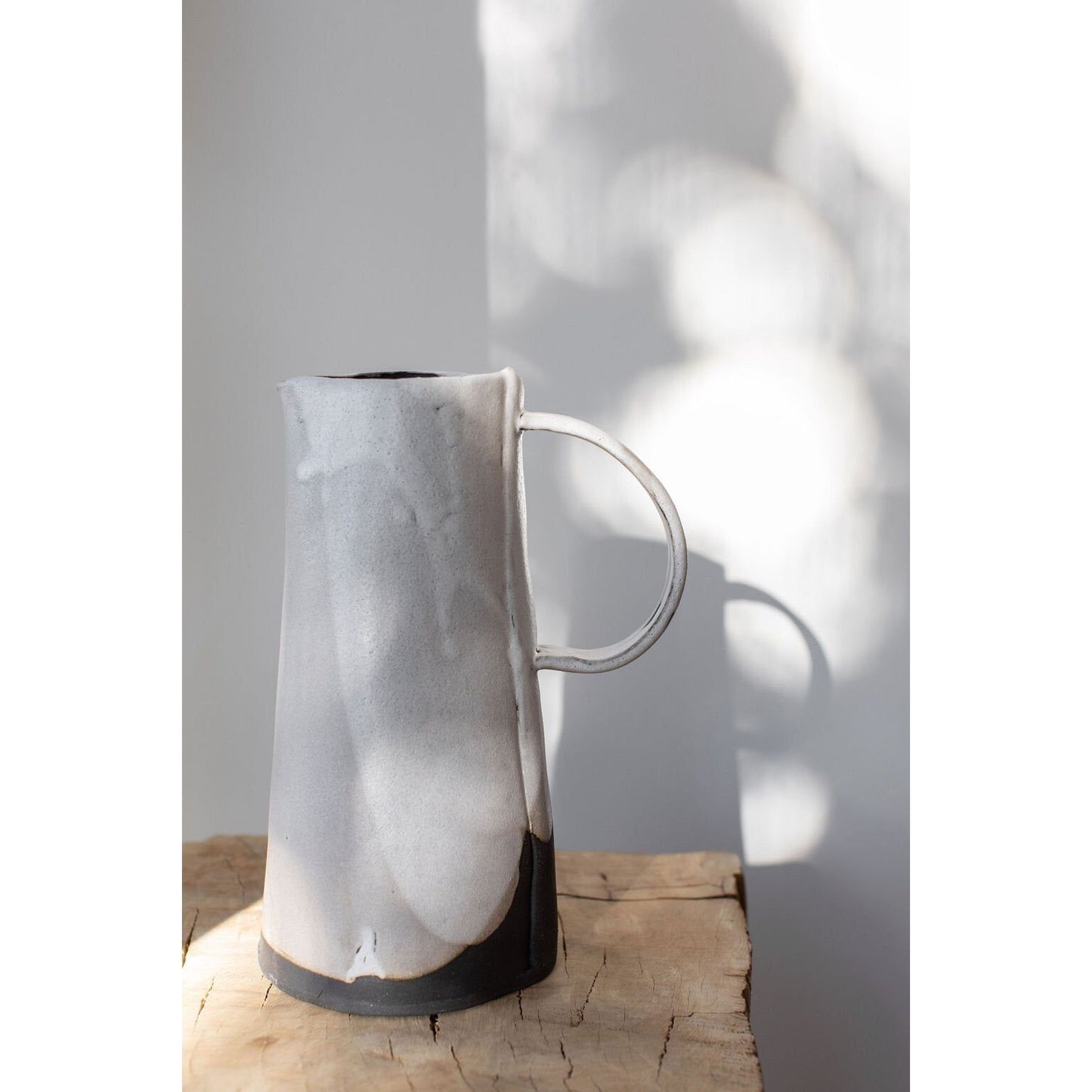 Rustic Pour Over Pitcher, Handmade in USA