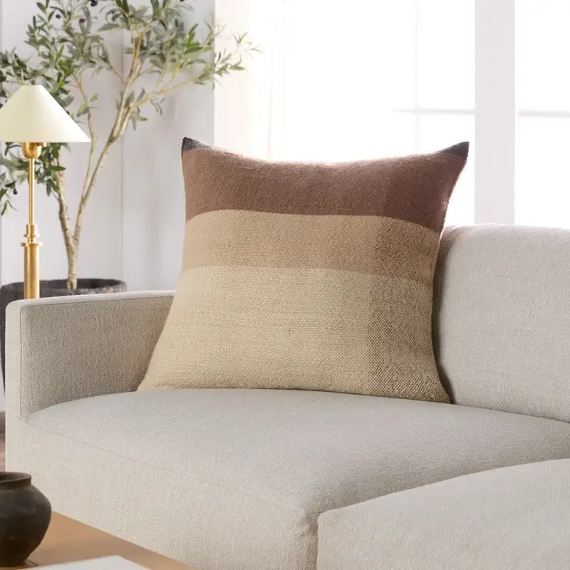 Kalena 26" Pillow, 100% Wool