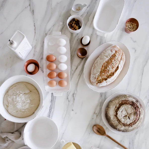 Lastra European Salt & Pepper Set, Handmade Amalfi Coast, Italy