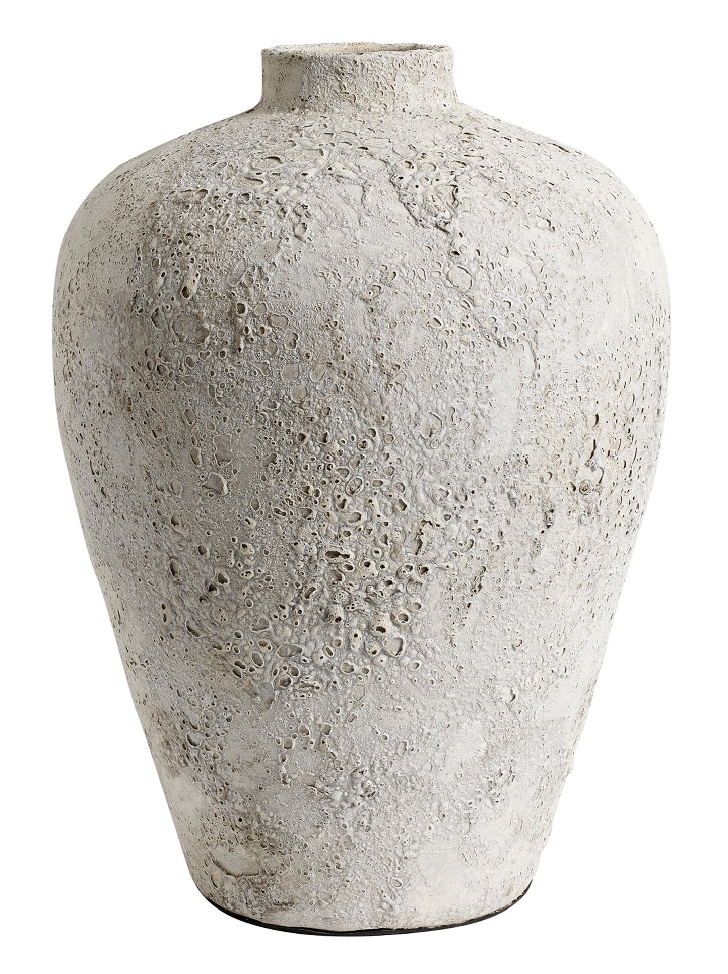 Terracotta Luna Jar Grey Large