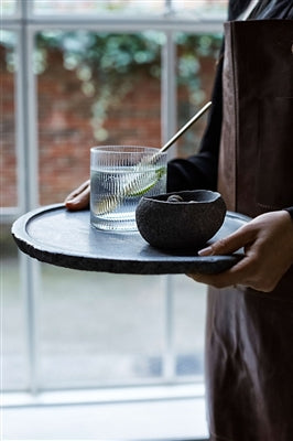 Valley Indonesian River Stone Bowl, Small