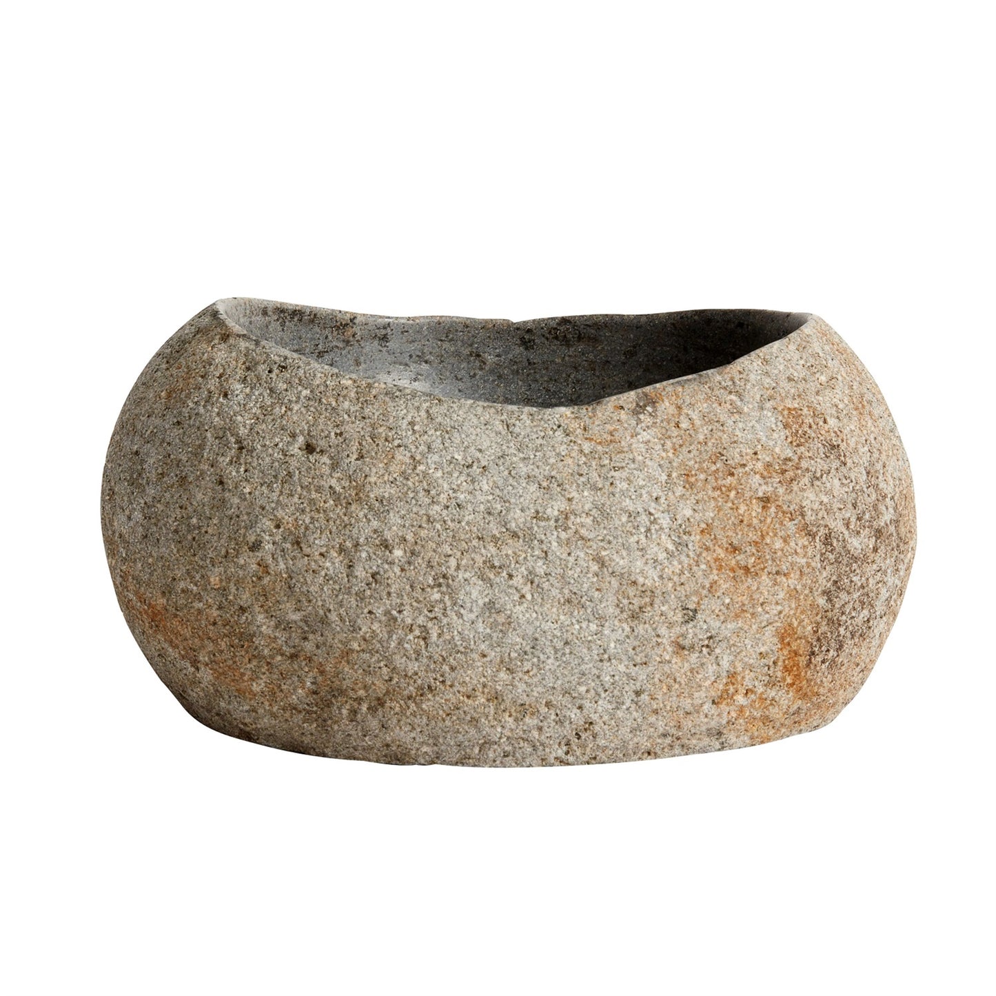 Valley Indonesian River Stone Bowl, Medium