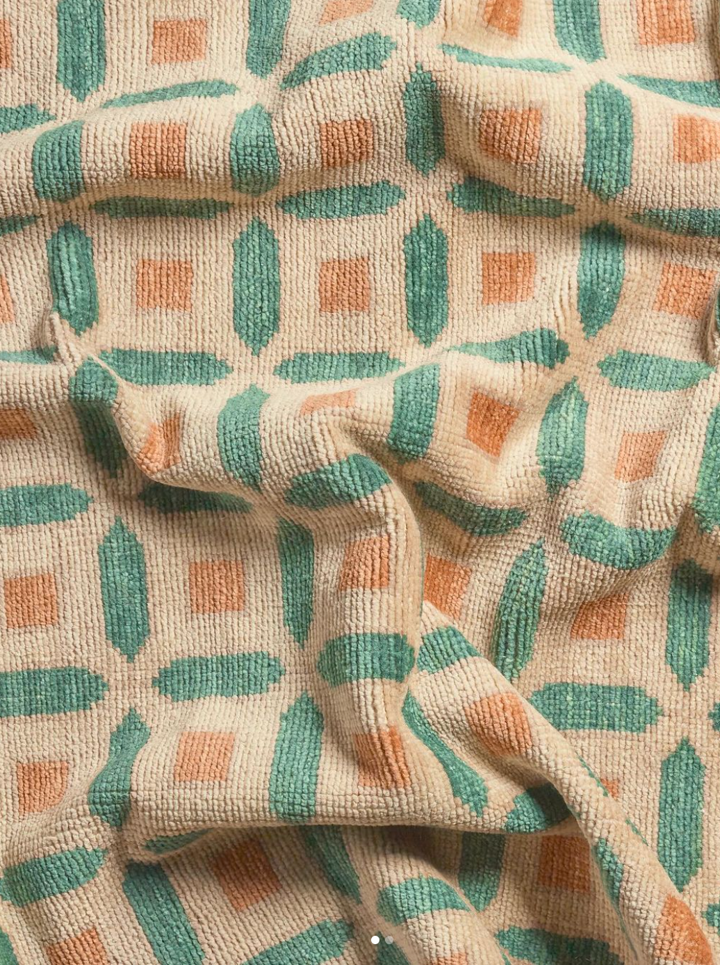 Moroccan Rug, Cera - Green