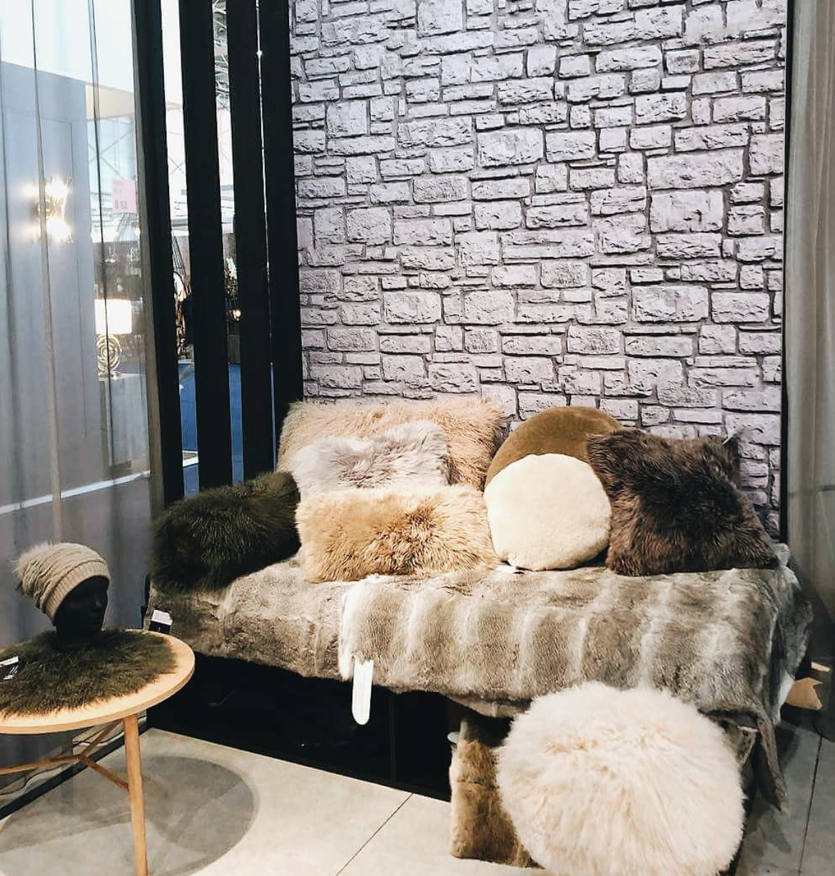 Tibetan Sheepskin Pillow Double Sided | 22 x 22 inch