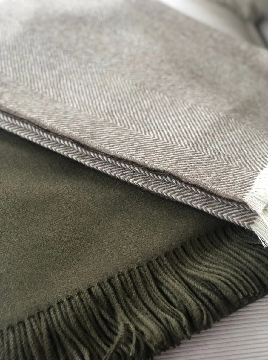 Amanda Throw 100% Alpaca wool, Handmade Andes Mountains, Peru