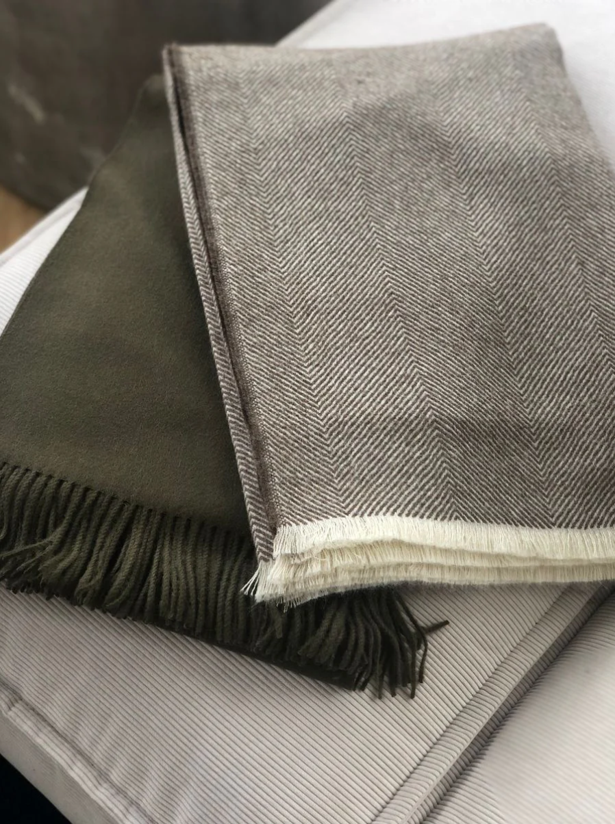 Amanda Throw 100% Alpaca wool, Handmade Andes Mountains, Peru