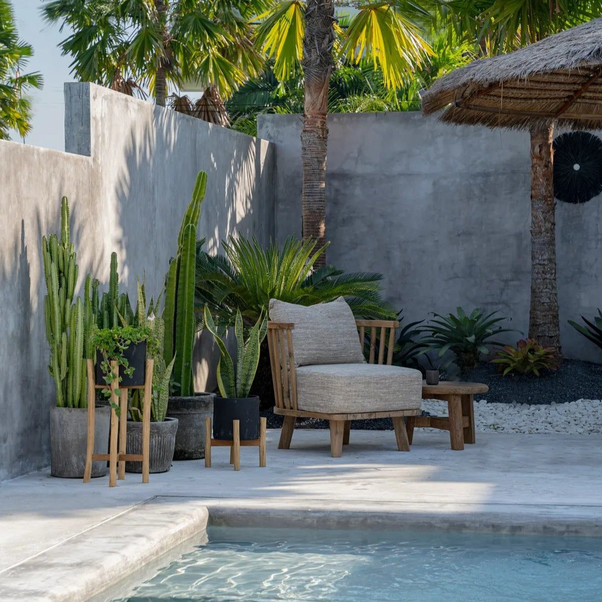 The Malawi One Seater - Natural Beige