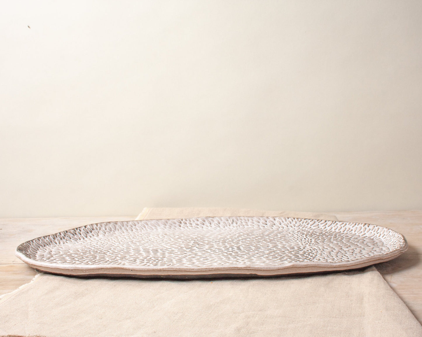 Petal Cocktail Serving Platter, Handmade in USA