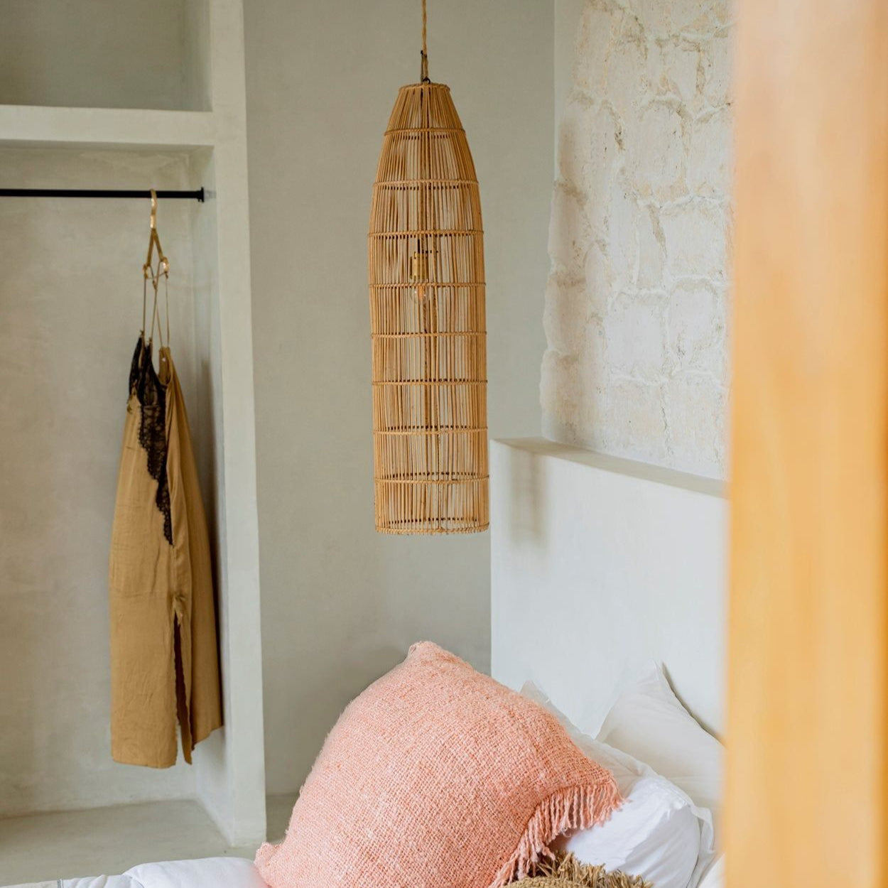 The Fish Trap Pendant - Natural - L