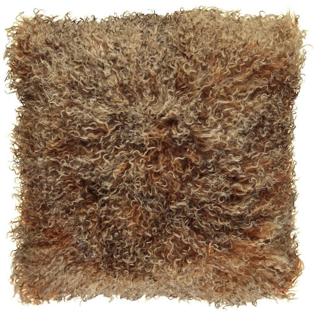 Tibetan Sheepskin Pillow Double Sided | 22 x 22 inch