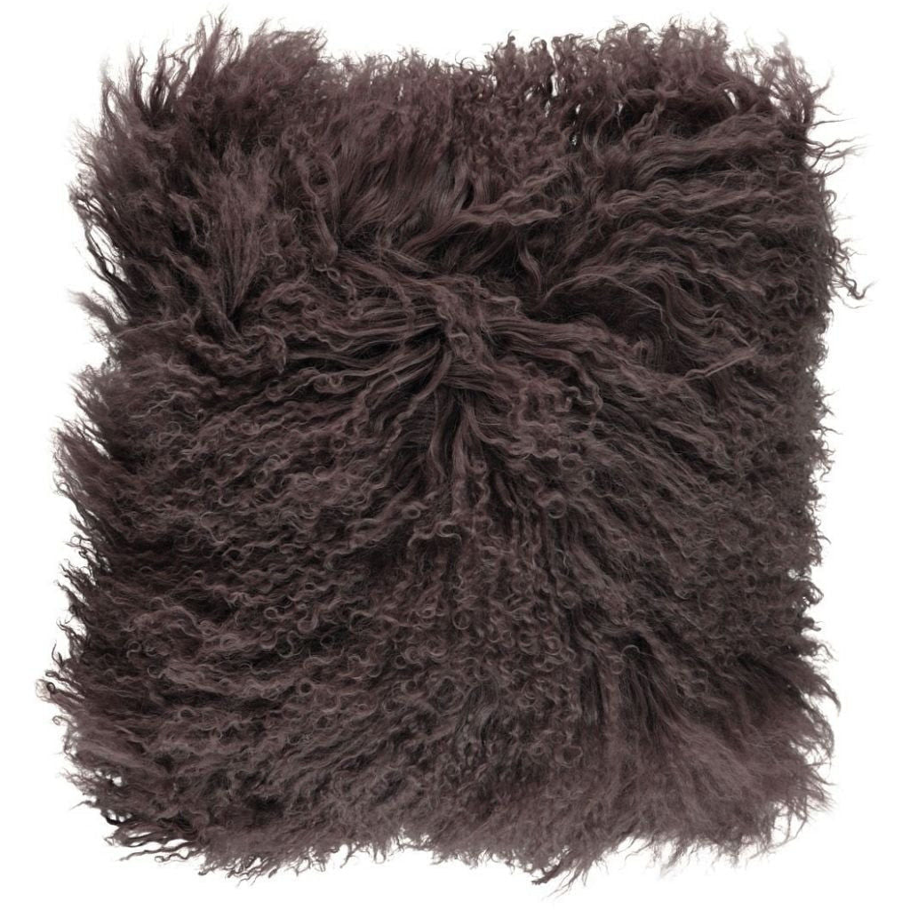 Tibetan Sheepskin Pillow Double Sided | 22 x 22 inch