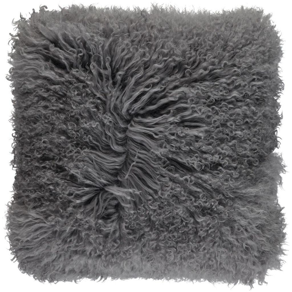 Tibetan Sheepskin Pillow Double Sided | 22 x 22 inch