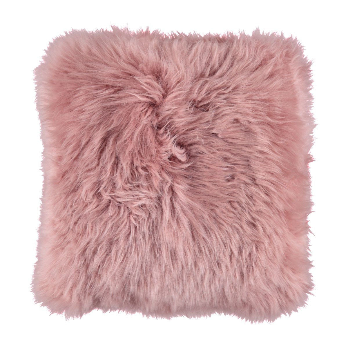 New Zealand Sheepskin Cushion Long Wool 14 x 14 inch