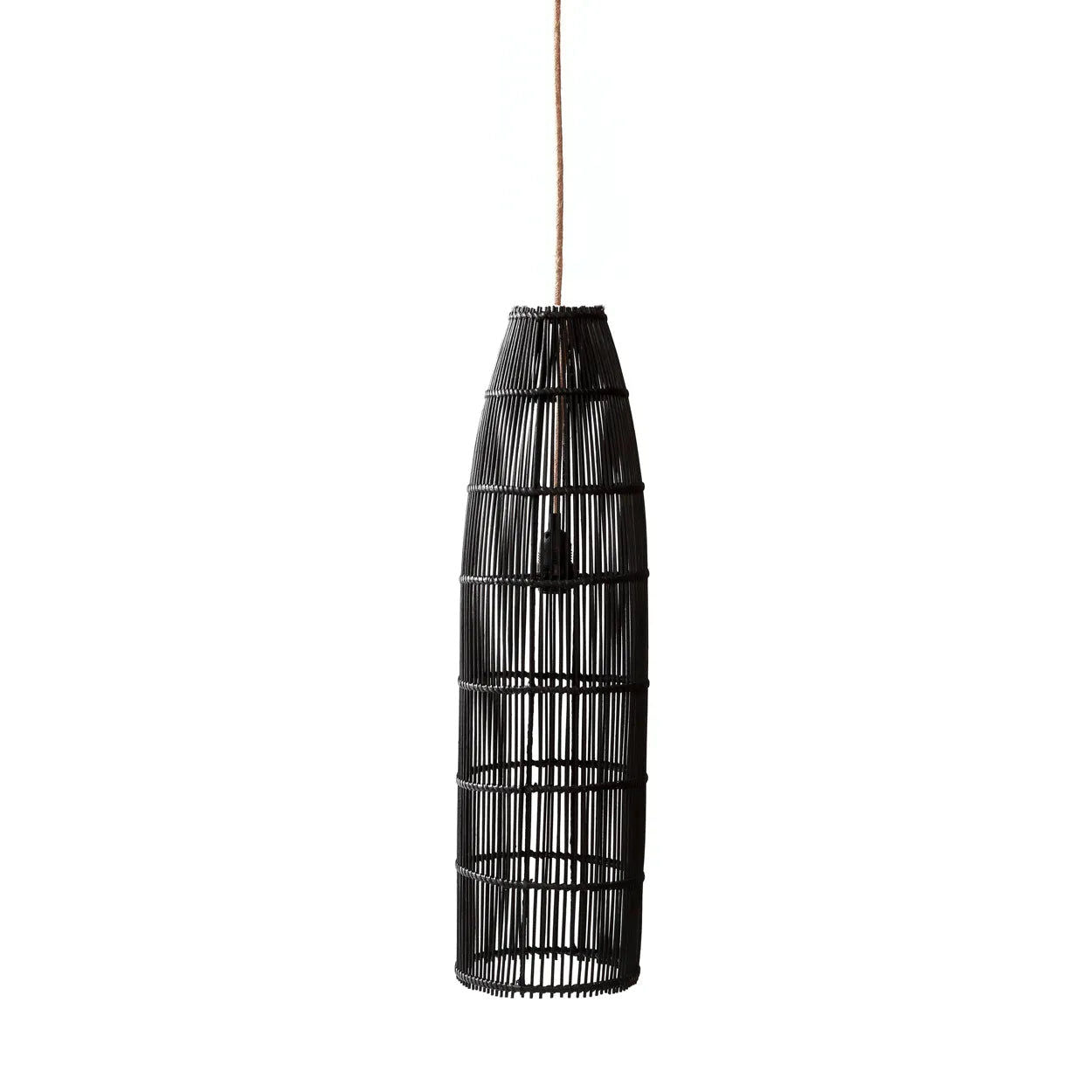 The Fish Trap Pendant - Black - L