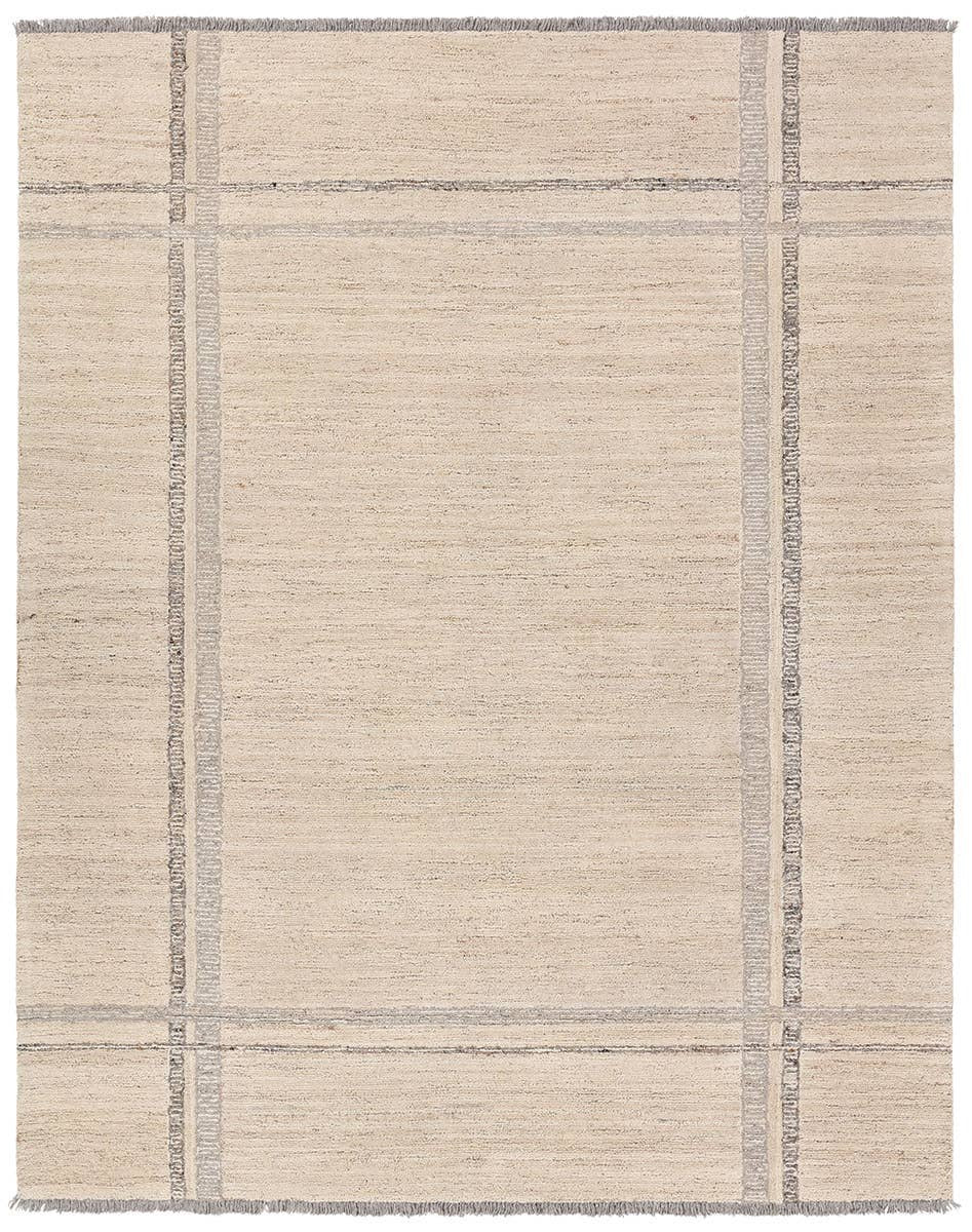 Hadi Hand Knotted 100% Wool Rug, Artisan made in India