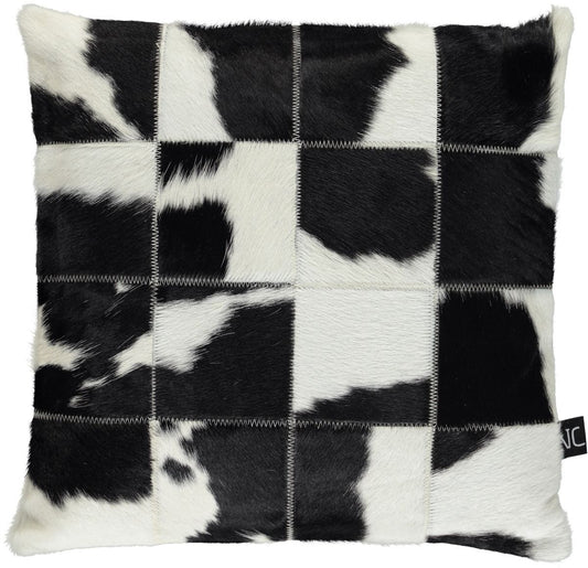 Brazilian Cow Hide Cushion  16x16"