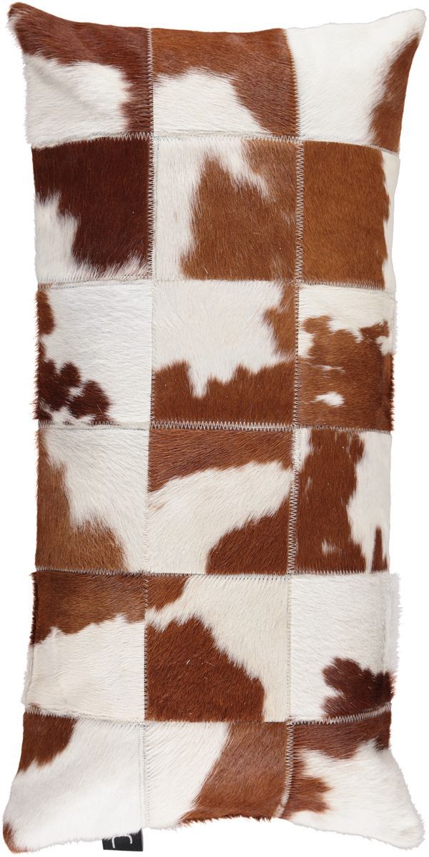 Brazilian Cow Hide Cushion 12x24"