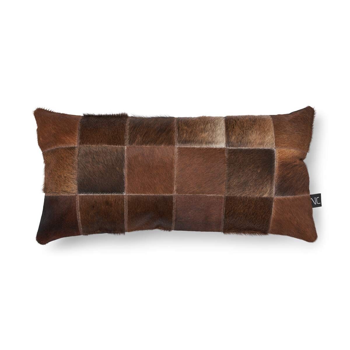 Brazilian Cow Hide Cushion 12x24"