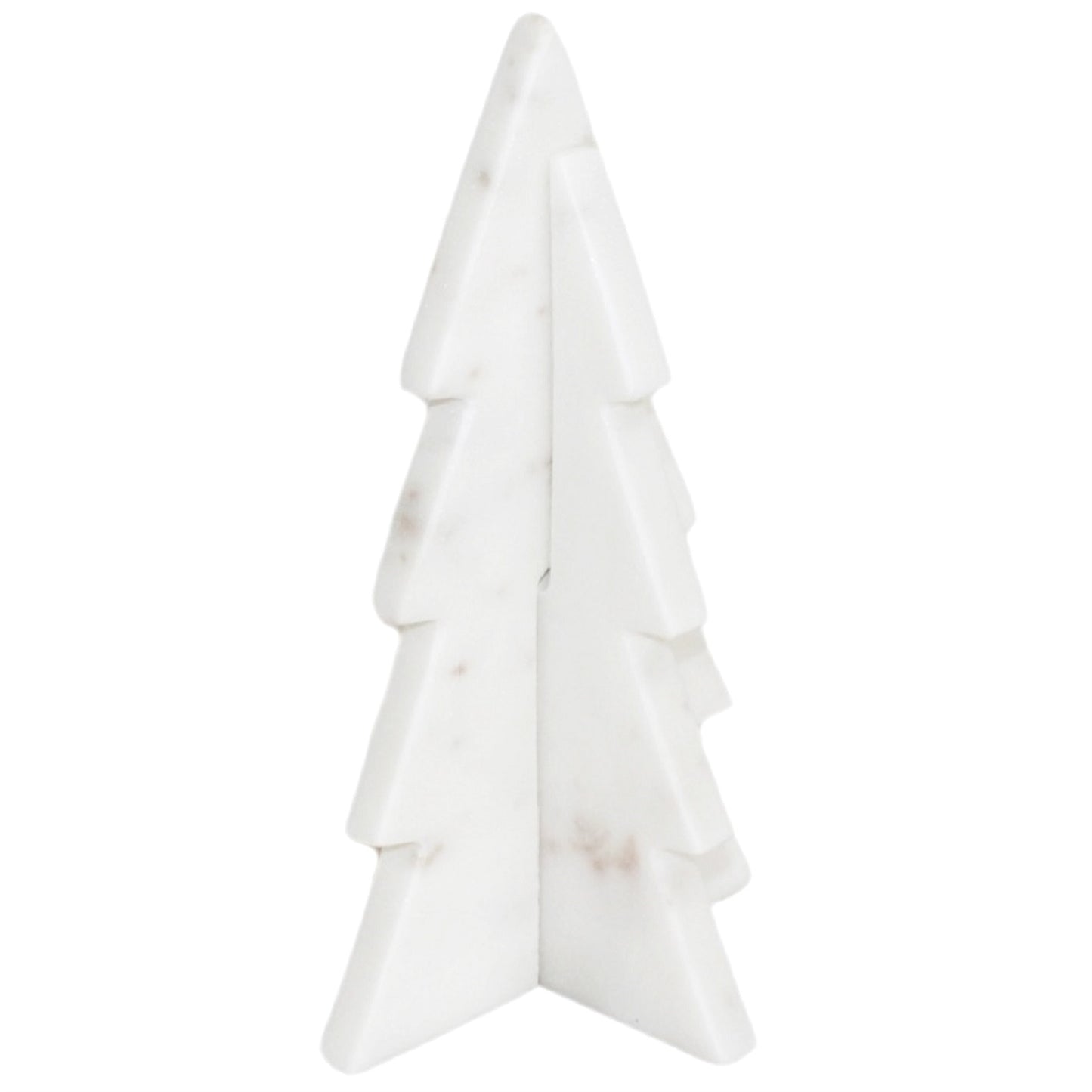 White Marble Christmas Tree, Med