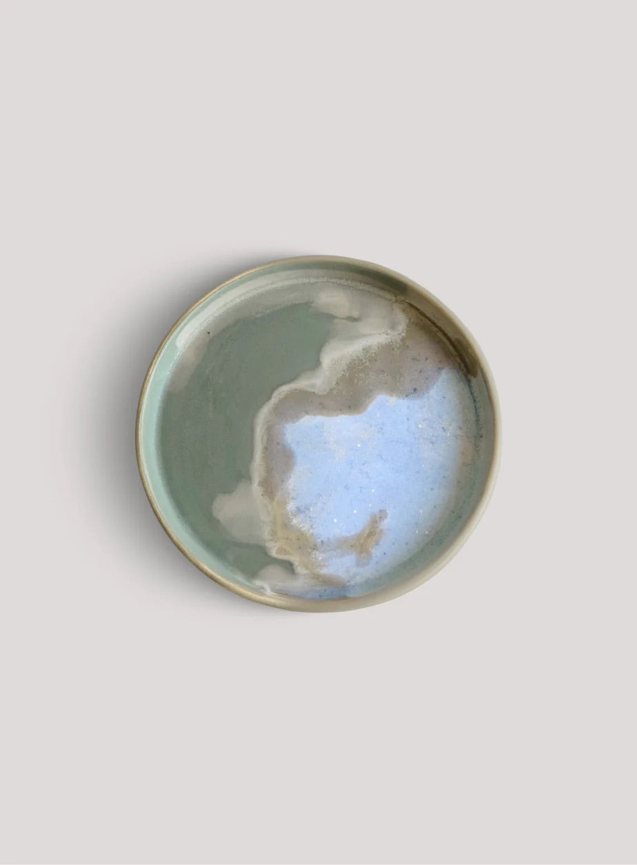 Earth Plate 9"  Handmade USA