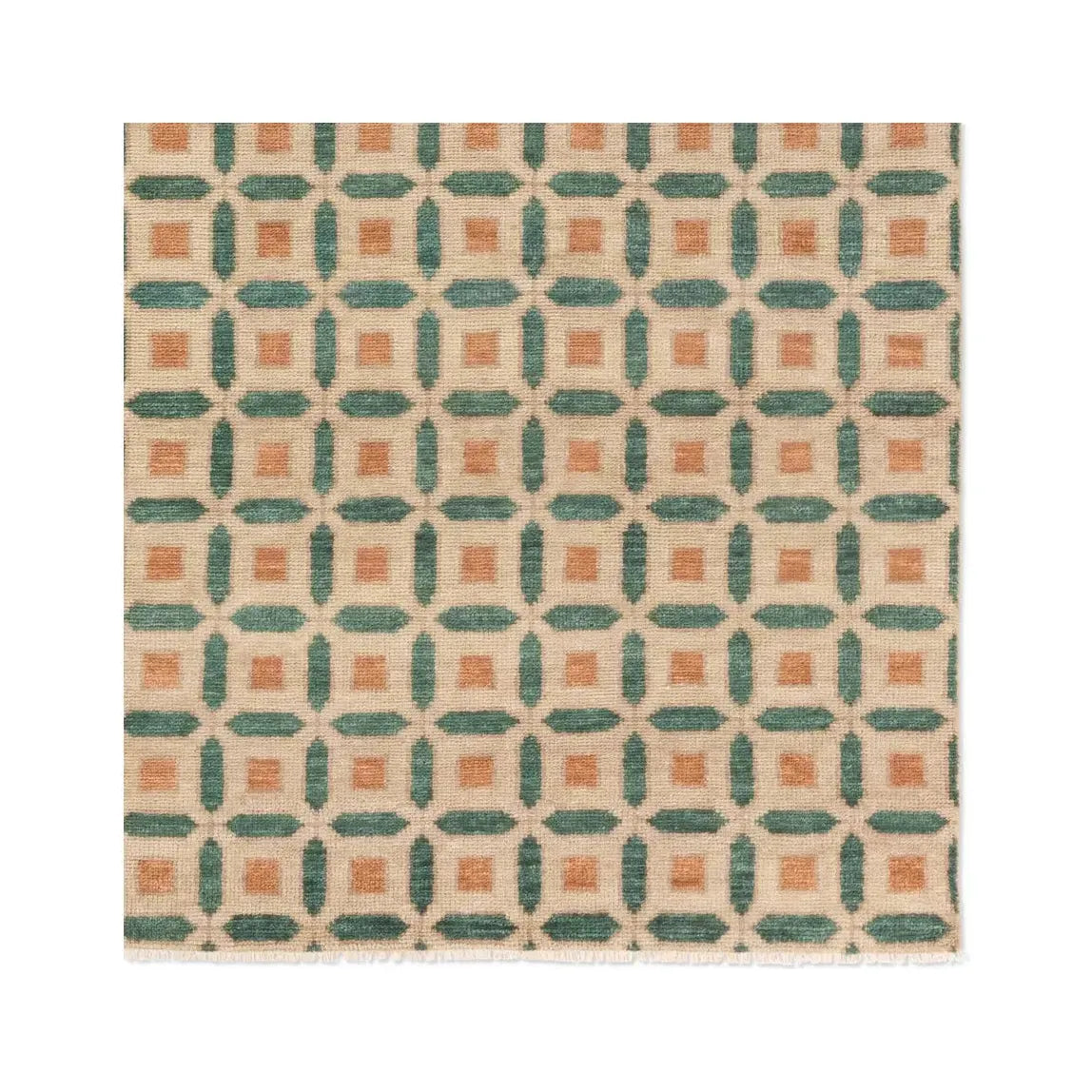 MOROCCAN RUG CERA - - GREEN