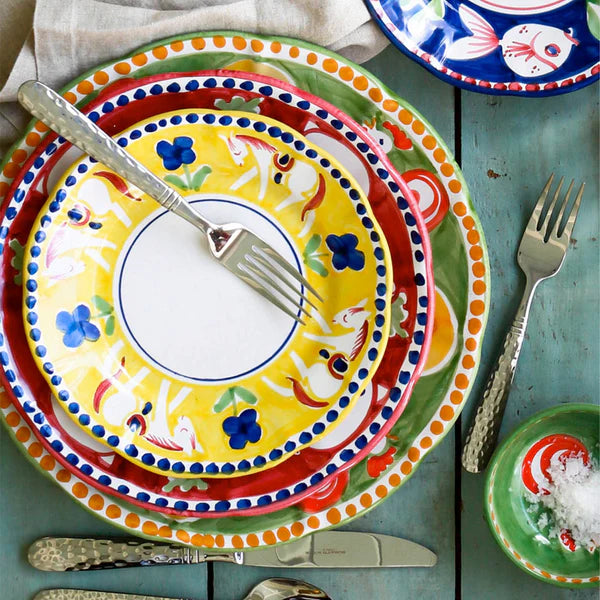 Campagna Salad Plate, Handmade on Amalfi Coast, Italy