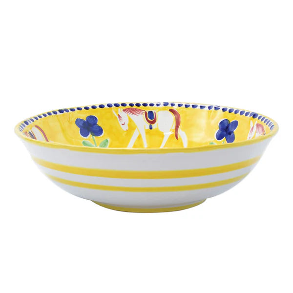 Campagna Large Serving Bowl, Handmade on Amalfi Coast, Italy