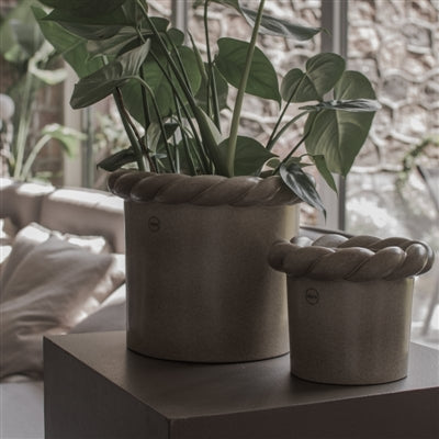 Twine Beige Planter Pot