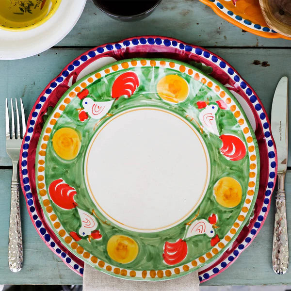 Campagna Salad Plate, Handmade on Amalfi Coast, Italy