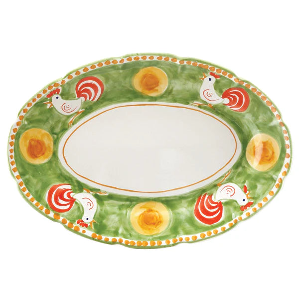 Campagna Oval Platter, Handmade on Amalfi Coast, Italy