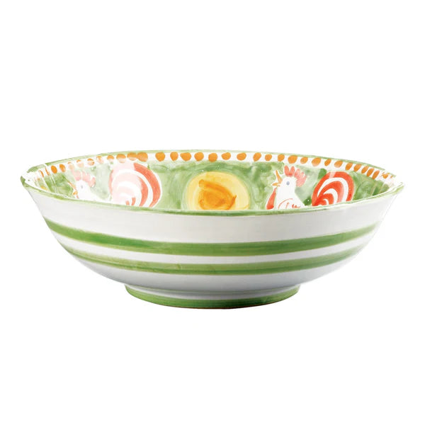 Campagna Large Serving Bowl, Handmade on Amalfi Coast, Italy