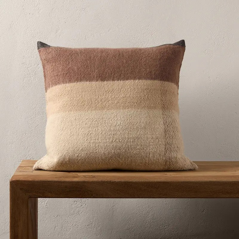 Kalena 26" Pillow, 100% Wool