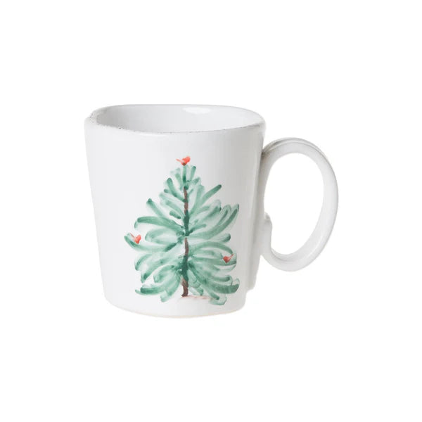 Lastra Holiday Mug, Hand Painted in Tuscany