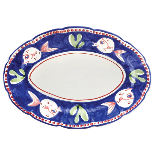 Campagna Oval Platter, Handmade on Amalfi Coast, Italy