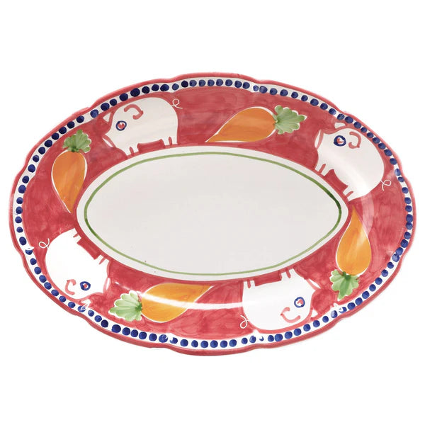 Campagna Oval Platter, Handmade on Amalfi Coast, Italy