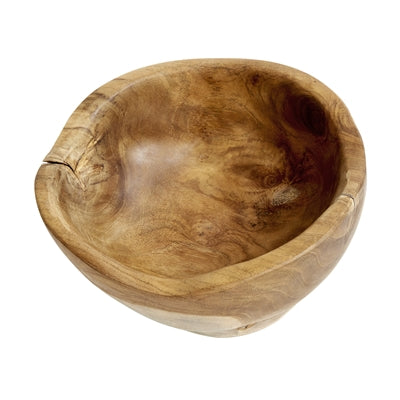 Teak Salad Bowl Nature, Handmade in Denmark