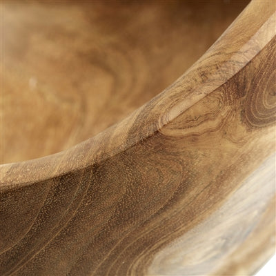 Teak Salad Bowl Nature, Handmade in Denmark