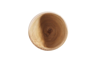 Teak Small Bowl Nature, Handmade in Denmark