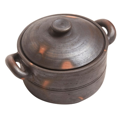 Pot With Lid  Hazel Brown, Handmade in Denmark