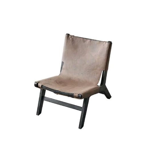 Lounge Chair Philosophy, Buffalo leather Seat