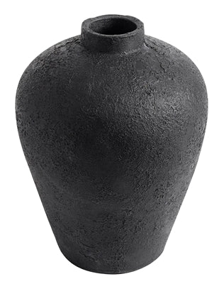 Terracotta Luna Jar, Large Black