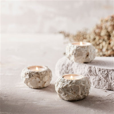 Batu Marble Tealight Holder, Made in Indonesia