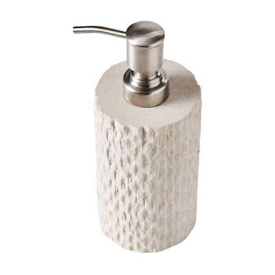 Kama Sandstone Soap Dispenser, Sand