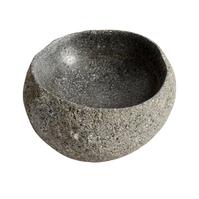 Valley Indonesian River Stone Bowl, Small