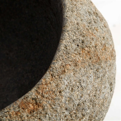 Valley Indonesian River Stone Bowl, Medium