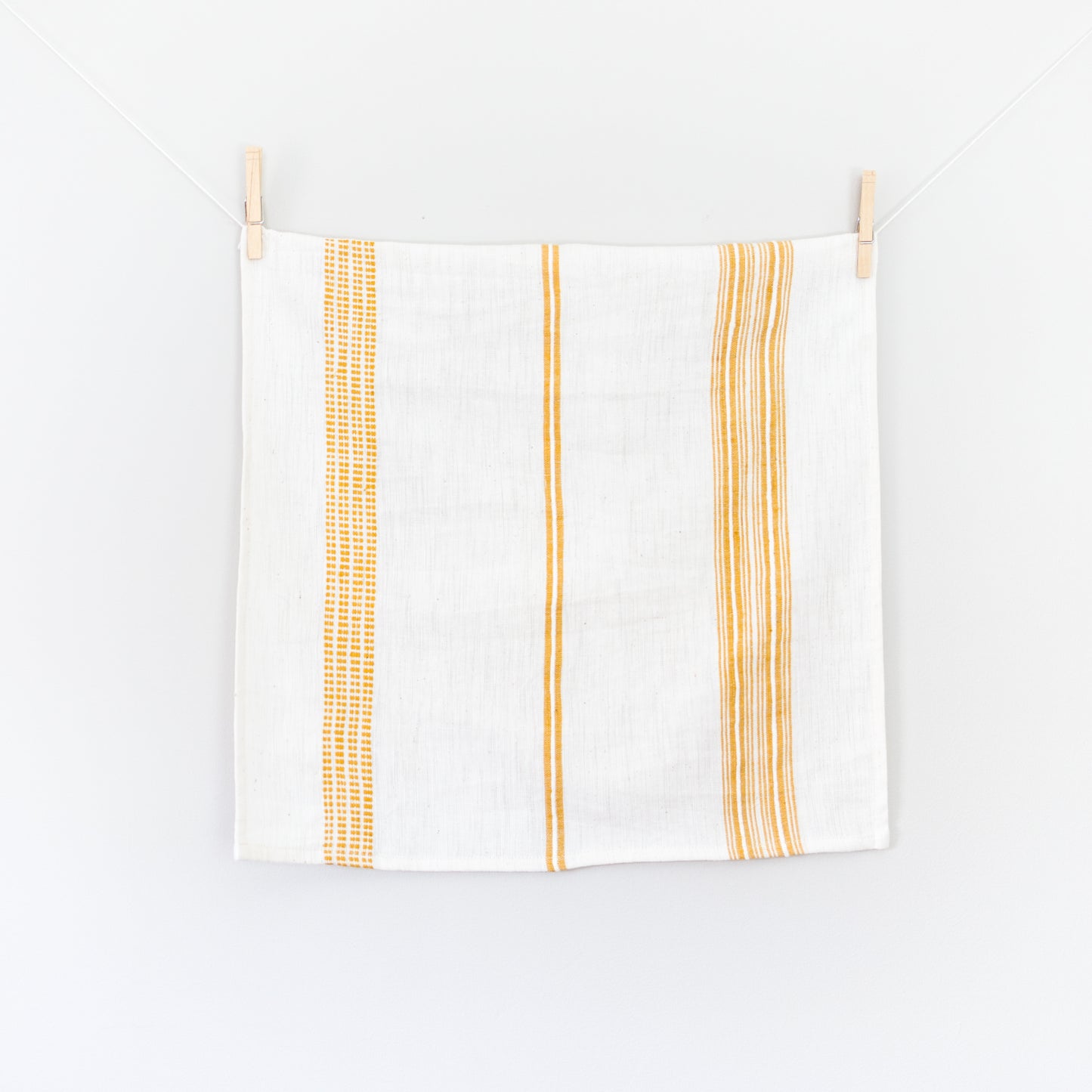 Handwoven Cotton Aden Guest Towel, Napkin, Handmade in Ethiopia