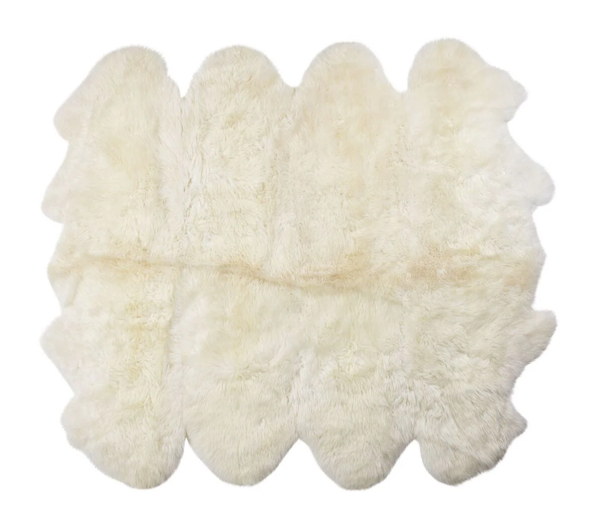 New Zealand Sheepskin Rug 71 x 84" Long Wool