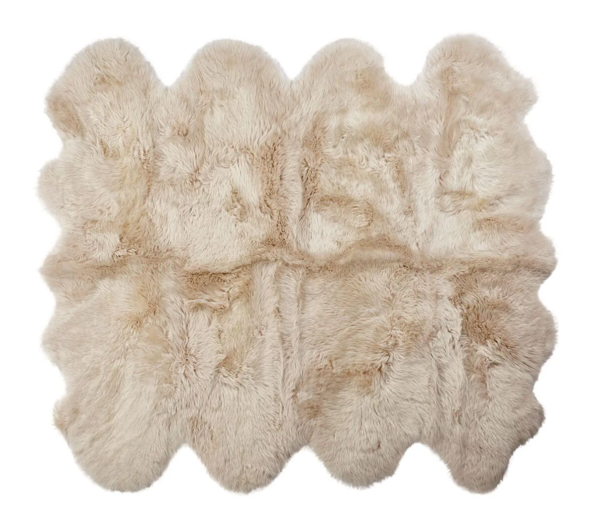 New Zealand Sheepskin Rug 71 x 84" Long Wool